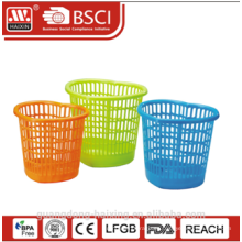 cubo de basura plástico popular, productos plásticos, artículos plásticos para el hogar